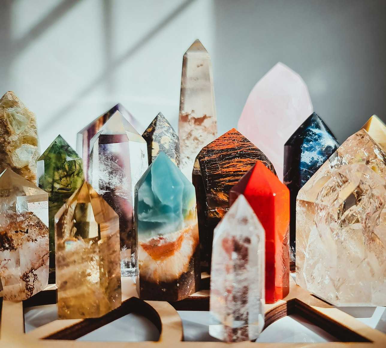 crystals and holistic treatments